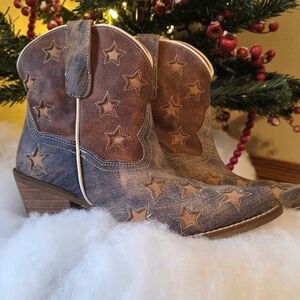 Dingo Women's Liberty Western Booties - Snip Toe